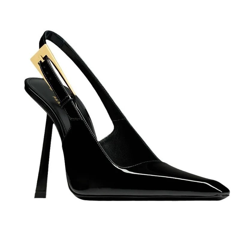 Women'S Shoes Clogs - Sivri Stiletto Topuklu Kadın Pompaları Rugan