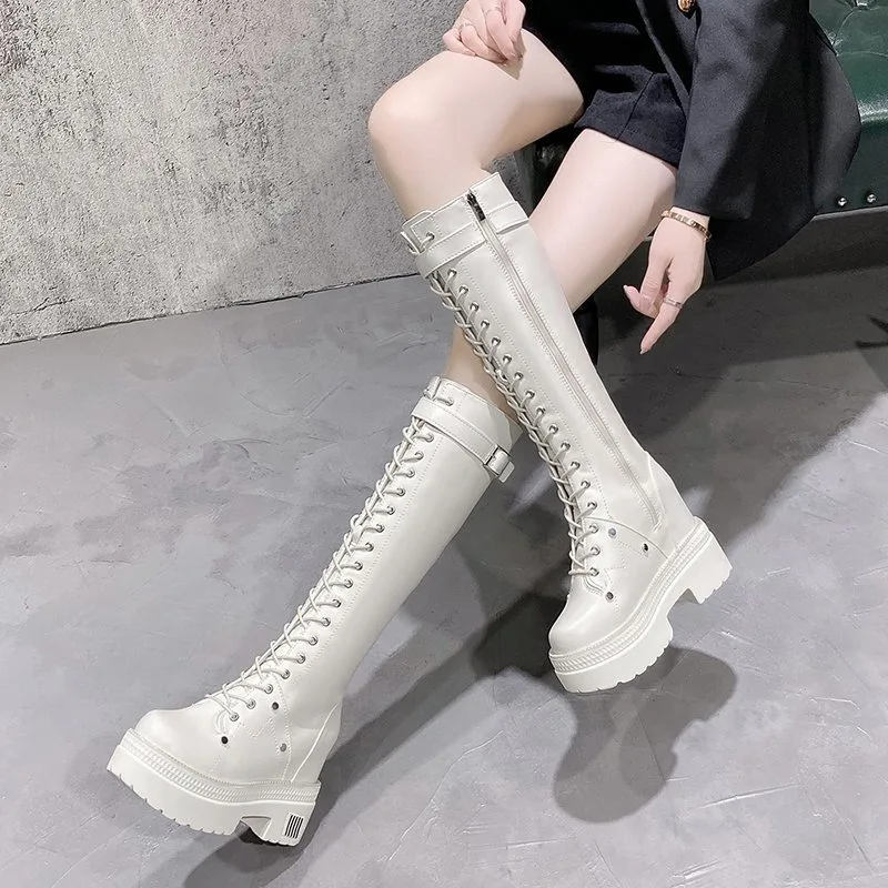 10CM yeni kadın platformu diz  - Knee High Boots Women incelemesi ve fiyatı