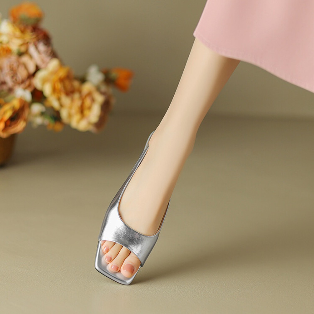 Rahat Yumuşak Tabanlı Metalik  - Mule Slip On incelemesi ve fiyatı