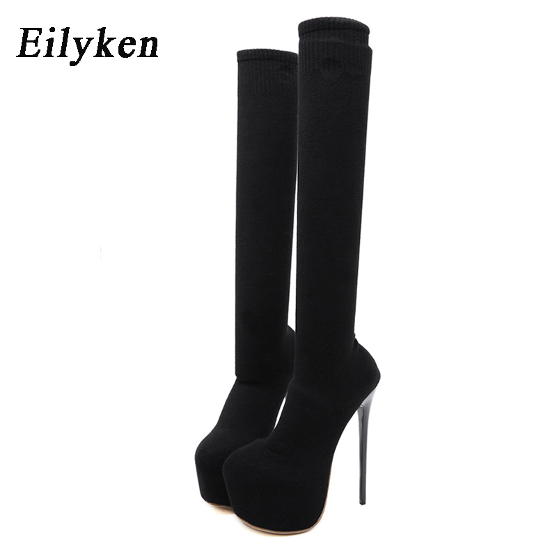 Eilyken 17 CM Platform Topuklu - Sock Boot Women incelemesi ve fiyatı