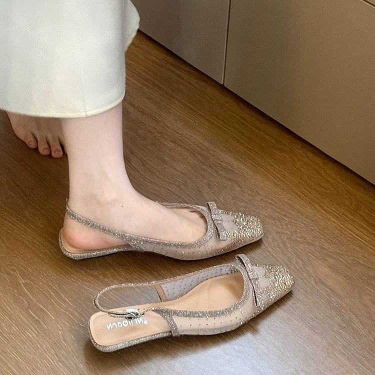 Simli Taşlı Fiyonklu Slingback - Mule Slip On incelemesi ve fiyatı